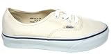 Vans Authentic White Black Classic Skate Trainers