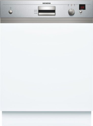 Siemens SE55E559EU Teilintegrierbarer Geschirrsp&uuml;ler / A+ A / 290 kWh/Jahr / 12 MGD / 3653 liter/Jahr / 49 db / Reiniger-Automatik / aquaStop / ed ...