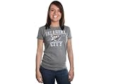 47 Brand Oklahoma City Thunder Pep Rally Grey M Womens T-Shirt
