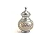 Near & Dear Pet Memorials 25 Cubic Inch Engraved Pet Cremation Urn, Small, Silver