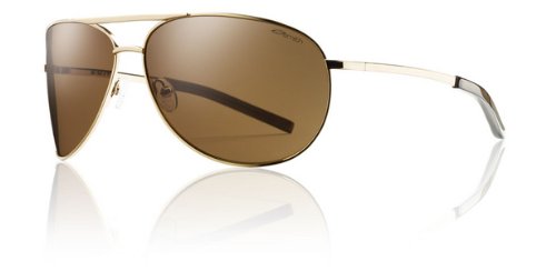SMITH SERPICO SUNGLASSES GOLD BROWN LENS