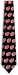 Men's Pigs Jewish Neck Tie Black/Pink