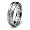 Stainless Steel Ring with CZ - Size 8