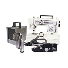 Free Shipping!Rex Sewing Machine and Essentials Combo