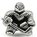 Authentic Ohm Ice Hockey Goalie Bead Charm 925