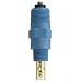 Hanna-Instruments HI3001 PEI and PVDF Flow Through Conductivity 4 Ring Probe with Platinum Sensor, DIN Connection, 3m Cable, 3/4" x 1/2" NPT Male