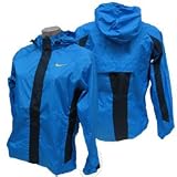 Nike - Ladies Waterproof Running Jacket (Colour: Royal / Navy ) (Size: Large (14-16 UK) )