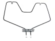 GE WB44X5082 Bake Element for Self Cleaning GE, Hotpoint, and RCA Ovens