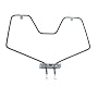 GE WB44X5082 Bake Element for Self Cleaning GE, Hotpoint, and RCA Ovens