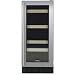 Kitchen & Housewares : Marvel Chateau Collection Series: 3SBAREWWGL 15'' Dual Zone Beverage and Wine Refrigerator with 4-Bo