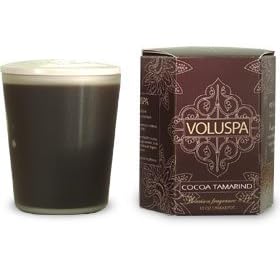 Voluspa Floraison Scented Jar Candle -Cocoa Tamarind by Voluspa