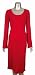 Sutton Studio Womens 100% Pure Cashmere Dress Scoopneck Petite Medium (Rouge)