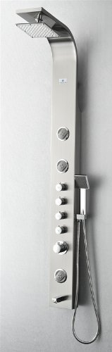 Fresca Geona Stainless Steel (Silver) Shower Panel