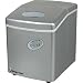 Magic Chef Portable Ice Maker Silver MCIM22TS