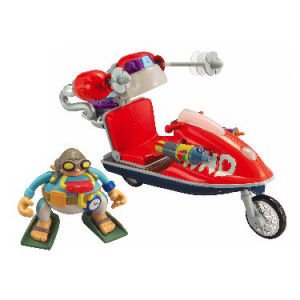 Amazon.com: Kids Next Door S.K.I.D.O.O.D. Jet Ski Motorcycle: Toys