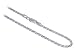 New .925 Sterling Silver 1.5 MM Rope Chain 16\