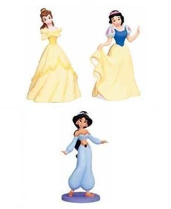 Disney Princess 3 Piece Figurine Set
