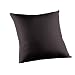 Patch Magic Black Solid Toss Pillow, 16-Inch by 16-Inch