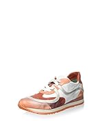 Luciano Barachini Zapatillas 19960-2Sk (Blanco / Melocotón / Granate)