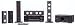 Electronics : Yamaha YHT-590BL Home Theater in a Box (Black)