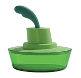 A di Alessi ""SHIP SHAPE"" Beh&auml;lter aus thermoplastischem Harz, gr&uuml;n mit Spachtel aus Edelstahl