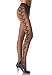  : Lycra Sheer Diamond Net Pantyhose with Woven Flower Vines