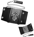 Sons of Anarchy Leather Tri-Fold Wallet