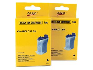 2x INK-BROTHER-LC31BK-B000BY56MW