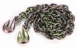 Chain w/Grab Hooks 3/8 in. X 10 ft.