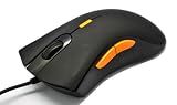R8 S8 USB PS2 Upto 1600 DPI Optical 6D Gaming Mouse - Sleek Design - R/L Hand Compatible