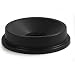 Carlisle 34103503 Black 32 Gallon Bronco Funnel Lid (Case of 4)