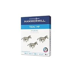 Hammermill Tidal MP 20 lb 8 1/2 x 11 Inch Paper, 92 Brightness, 500 Sheets (162008)