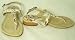 Colin Stuart Snakeskin Flip Flop Sandals Natural 5M