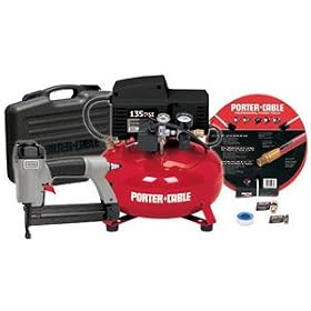 Factory-Reconditioned Porter-Cable CFBN125AR  Brad Nailer/Compressor Combo Pack