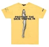 Marc By Marc Jacobs NYU Doutzen Kroes Tee Shirt T-shirt Yellow