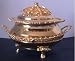 persian15 - Persian Decorative Metal Goldtone Sugar Candy Bowl with