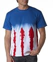 Gildan Tie-Dyes Adult Patriotic Flag Tee