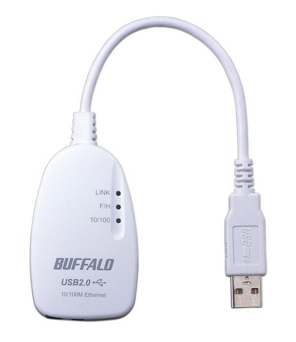 Cover image : BUFFALO USB2.0用 LANアダプタ(Wii&MacBookAir対応) LUA2-U2-ATX