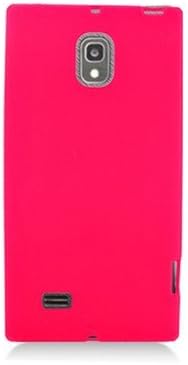 For LG Spectrum 2/VS 930 Soft Silicone SKIN Protector Cover Case Red