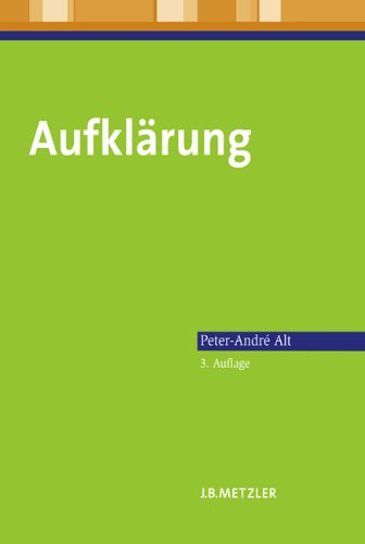 Aufklarung Lehrbuch Germanistik Peter Andre Alt Pdf Online Lesen Asmafenan