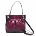 Coach Ashley Patent Leather Hippie Convertible Crossbody Bag 17953 Garnet Red
