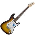 Standard Stratocaster Electric Guitar Brown Sunburst