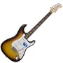 Standard Stratocaster Electric Guitar Brown Sunburst