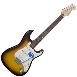 Standard Stratocaster Electric Guitar Brown Sunburst