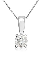 Revoni Conjunto de cadena y colgante  oro blanco 18 ct