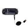 Retractable USB Cable for the Sony PSP-3001 Playstation Portable Slim with Power Hot Sync and Charge capabilities - uses Gomadic TipExchange Technology