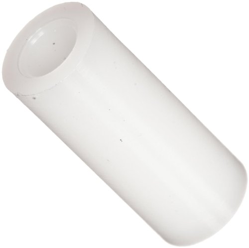 RSN-08/12 Nylon 6/6 Spacer, 3/4 Long x 0.312 OD x 0.171 ID for #8 Screw Size (Pack of 100)