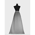Loywe, Luxus Reifrock Petticoat aus Baumwolle , 1 Ringe, LW4807M