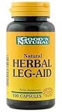 Herbal Leg-Aid 100 Caps ( With Butcher's Broom ) Good'N Natural