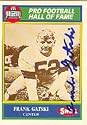 Frank Gatski, Cleveland Browns, 1990 Swell - Pro Football Hall of Fame Autographed Card